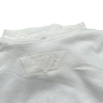 I'M Brian Felpa tinta unita con Cappuccio Bianco per Neonato F2920 BIANCO I'M BRIAN 