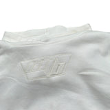 I'M Brian Felpa tinta unita con Cappuccio Bianco per Neonato F2920 BIANCO I'M BRIAN 