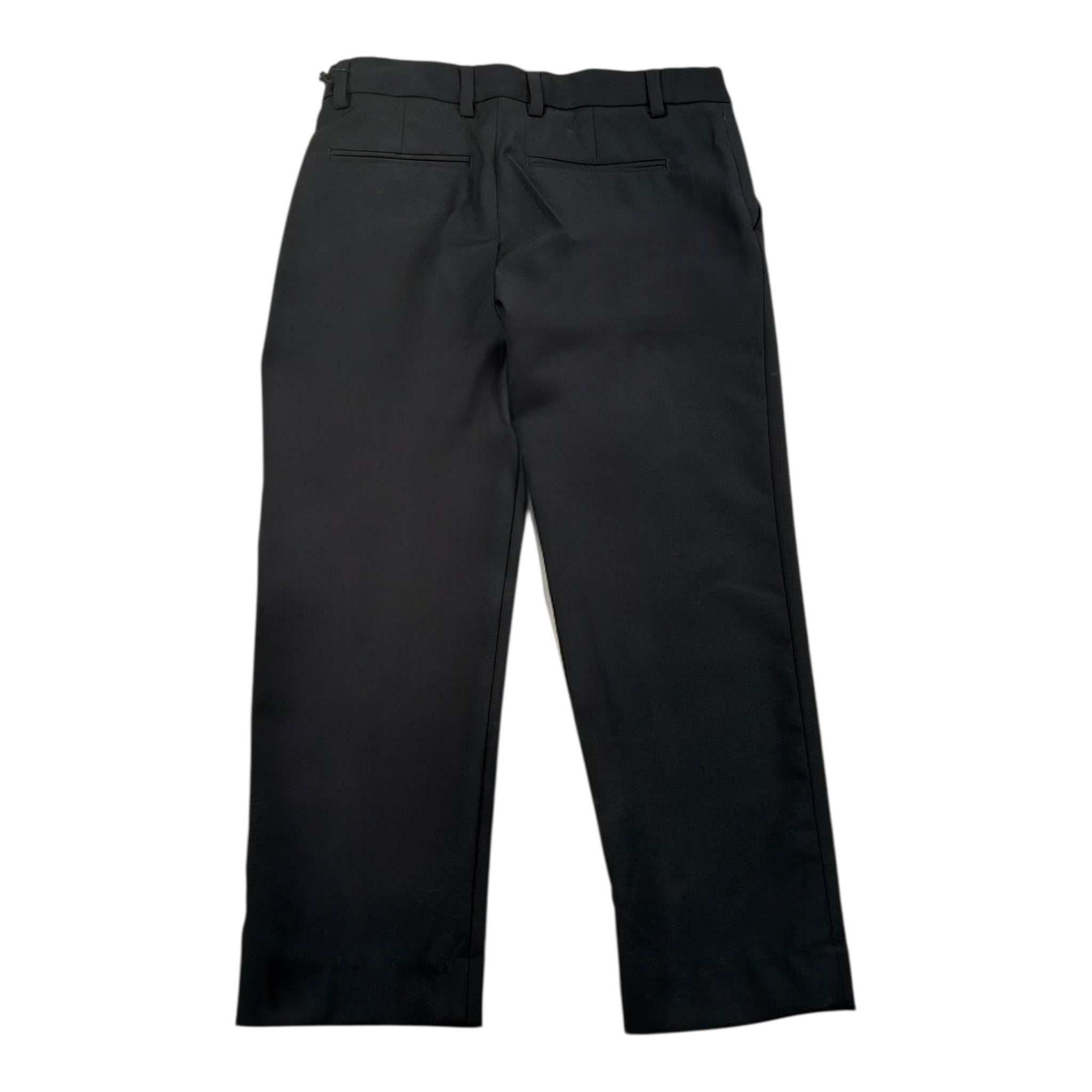I'M Brian Pantalone Tinta Unita con Elastico In Vita per Bambino PA3234J NERO I'M BRIAN 