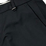 I'M Brian Pantalone Tinta Unita con Elastico In Vita per Bambino PA3234J NERO I'M BRIAN 