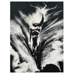I'M Brian T-Shirt Girocollo tinta unita con Stampa Nero per Bambino TS1457J NERO I'M BRIAN 
