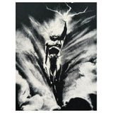 I'M Brian T-Shirt Girocollo tinta unita con Stampa Nero per Bambino TS1457J NERO I'M BRIAN 