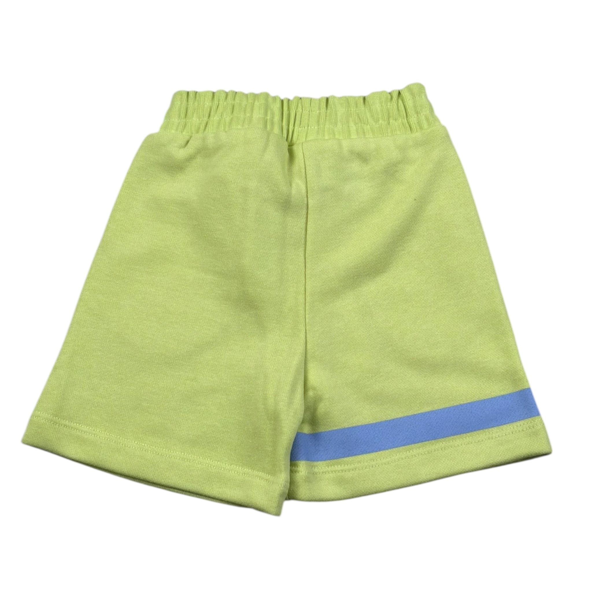 Iceberg Bermuda Felpa Tinta Unita con Stampa per Bambino BFICE5102BXXJ VERDE ICEBERG 