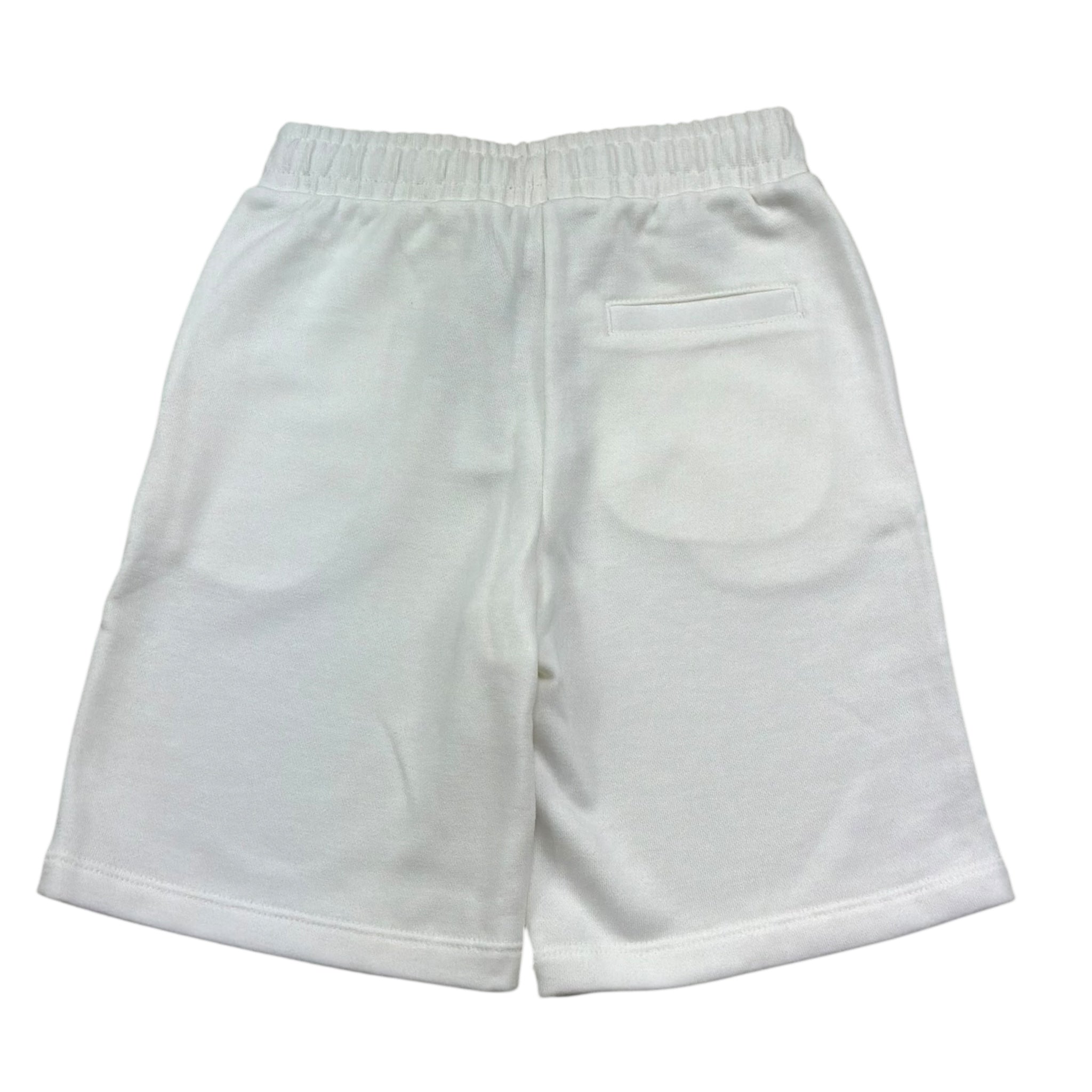 Iceberg Bermuda Tinta Unita con Logo per Bambino BFICE5114JX BIANCO ICEBERG 