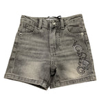 Iceberg Bermuda Tinta Unita In Denim con Girovita Regolabile per Neonato BMICE5108B GRIGIO ICEBERG 