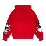 Iceberg Felpa Tinta Unita con Cappuccio E Stampa per Bambino MFICE5105J ROSSO ICEBERG 