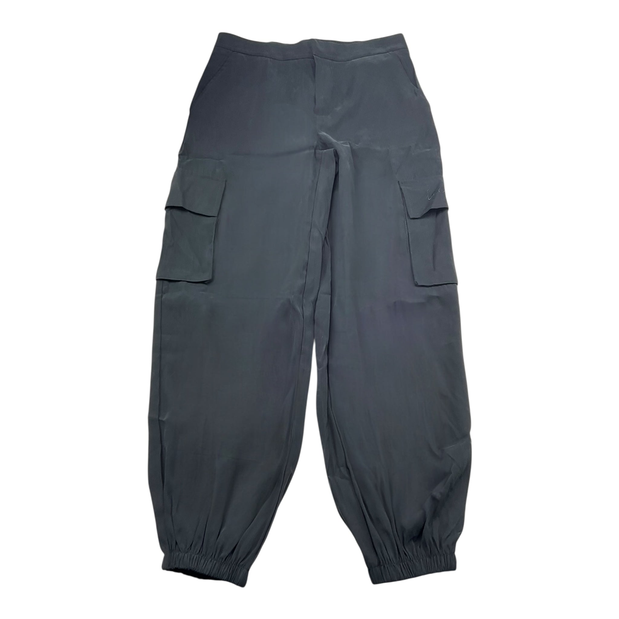 Iceberg Pantalone Tinta Unita con Elastico In Vita per Bambina PTICE5153J NERO ICEBERG 