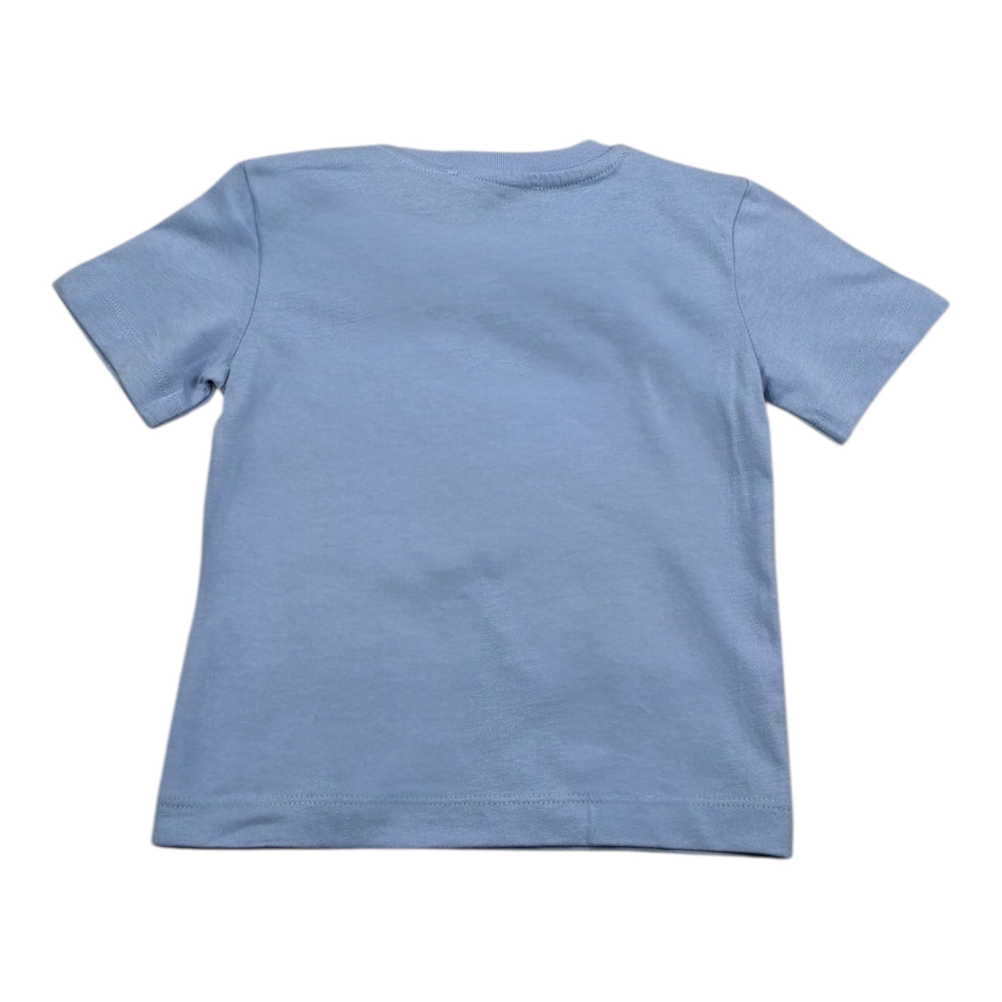 Iceberg T-Shirt Girocollo Tinta Unita con Logo per Neonato TSICE5101BX AZZURRO ICEBERG 