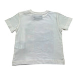 Iceberg T-Shirt Girocollo Tinta Unita con Stampe In Contrasto per Neonato TSICE5125BX PANNA ICEBERG 