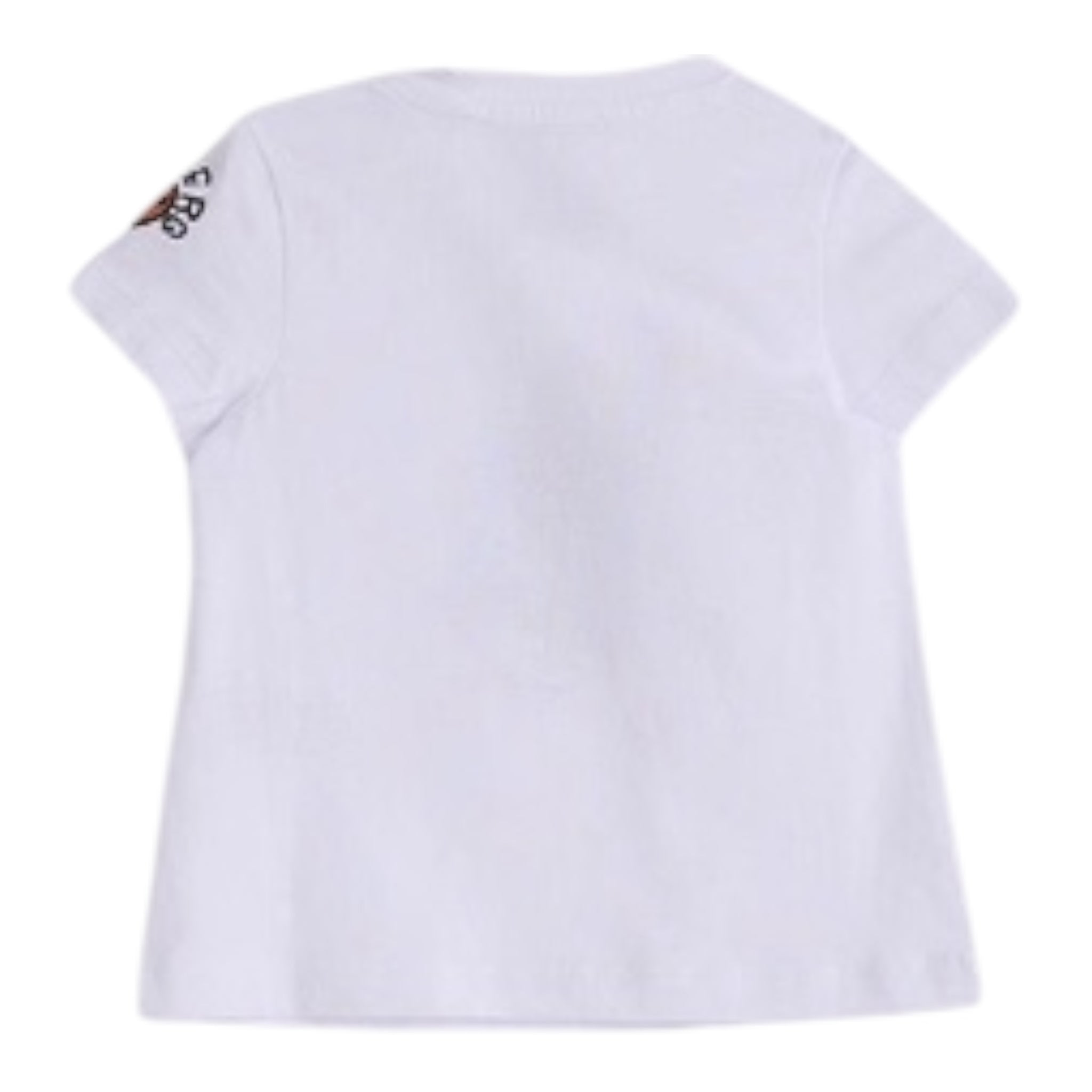 Iceberg T-Shirt Girocollo Tinta Unita con Stampa per Bambino TSICE5168BJ BIANCO ICEBERG 