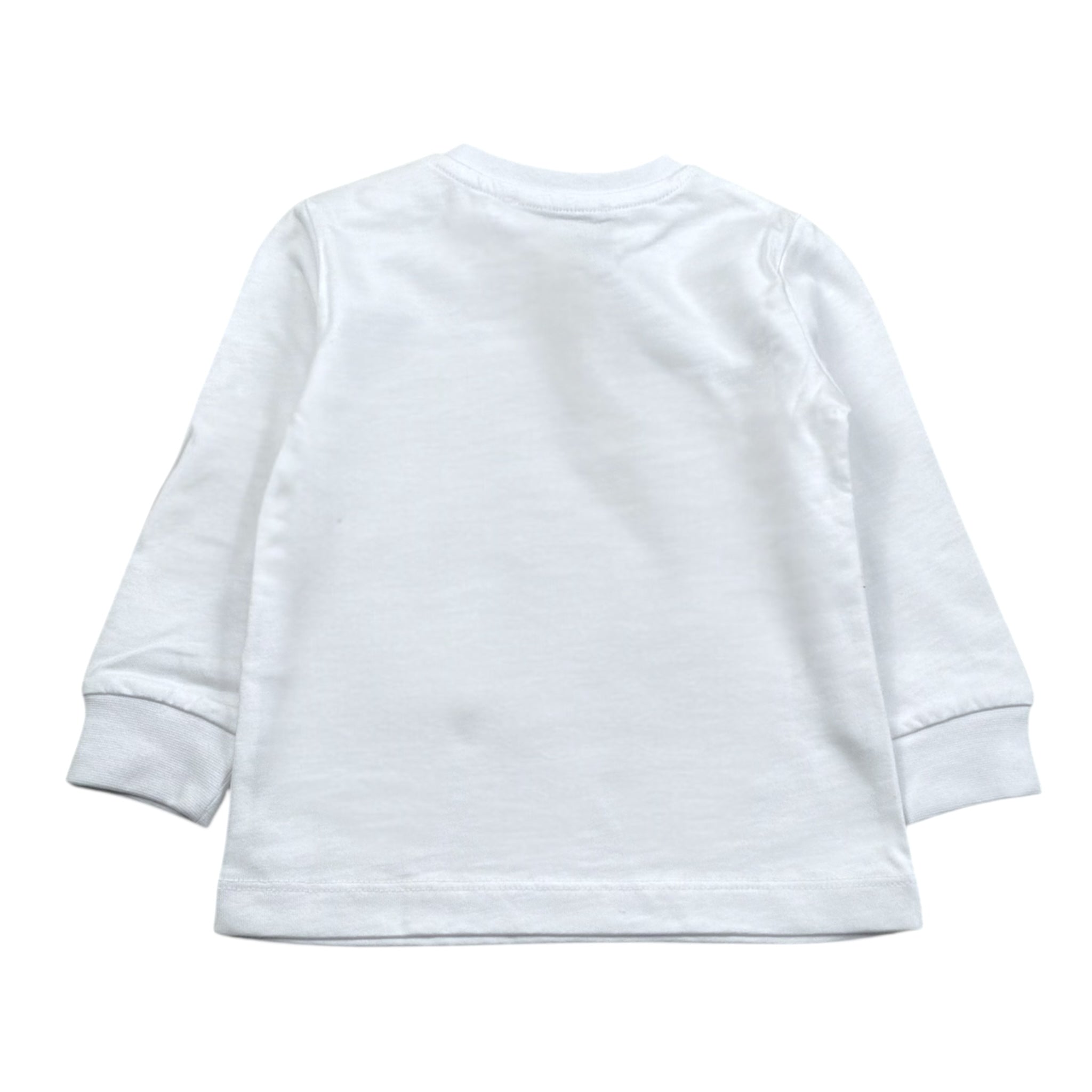 Iceberg Shirt Girocollo Tinta Unita con Stampa per Neonato TSICE5328B BIANCO ICEBERG 