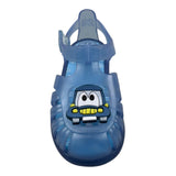 Igor Sandalo Tinta Unita con Strappi per Bambino S10321J AZZURRO IGOR 