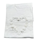 Il Gufo Coperta Tinta Unita con Stampa per Neonata P17OG04CM0032 BIANCO IL GUFO 