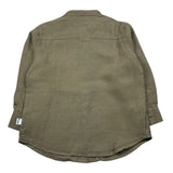 Il Gufo Camicia Manica Lunga Tinta Unita Collo Coreano per Neonato P21CL016L6006N VERDE IL GUFO 