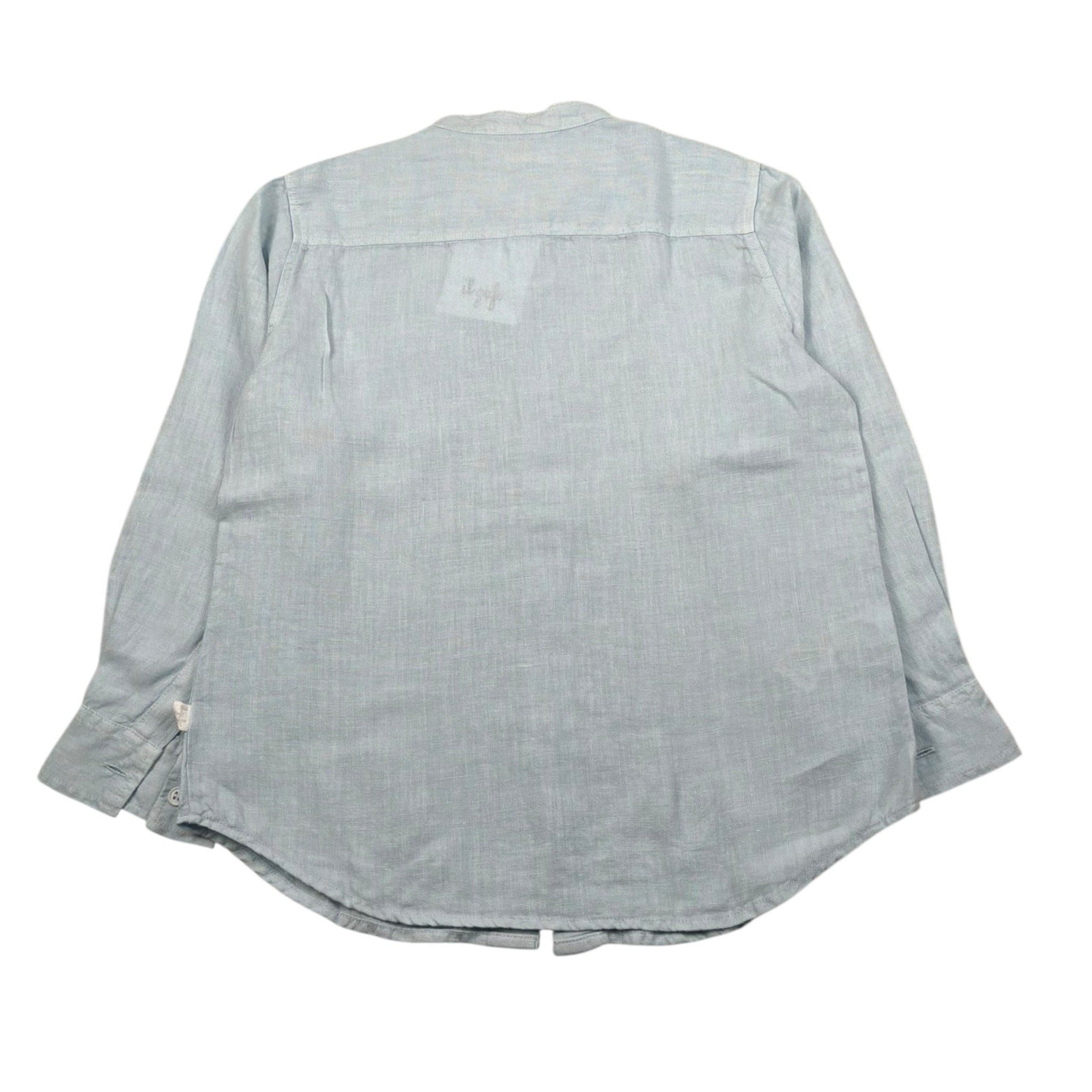 Il Gufo Camicia Manica Lunga Tinta Unita per Bambino P24CL016L6006 AZZURRO IL GUFO 