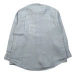 Il Gufo Camicia Manica Lunga Tnta Unita Collo Coreano per Bambino P25CL110L6006 AZZURRO IL GUFO 