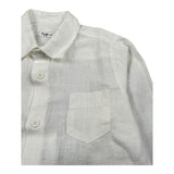 Il Gufo Camicia Manica Lunga Tnta Unita Collo Coreano per Neonato P25CL110L6006N PANNA IL GUFO 