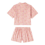 Il Gufo Completo 2 Pezzi Camicia-Short per Neonata P25DP489C4139N BIANCO/ROSA IL GUFO 