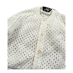 Il Gufo Cardigan Tinta Unita Traforato per Bambina P25GF440EM109J PANNA IL GUFO 