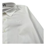 Il Gufo Camicia Body Manica Lunga Tinta Unita per Neonato P25MB036C0066 BIANCO IL GUFO 