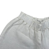 Il Gufo Short Tinta Unita con Elastico In Vita per Neonata P25PB181L6009 BIANCO IL GUFO 