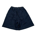 Il Gufo Bermuda In Denim Tinta Unita con Elastico In Vita per Neonato P25PB197J0034N BLU IL GUFO 