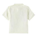 Il Gufo Camicia Mezza Manica Tinta Unita per Bambino P25PC060L6006 VERDE IL GUFO 