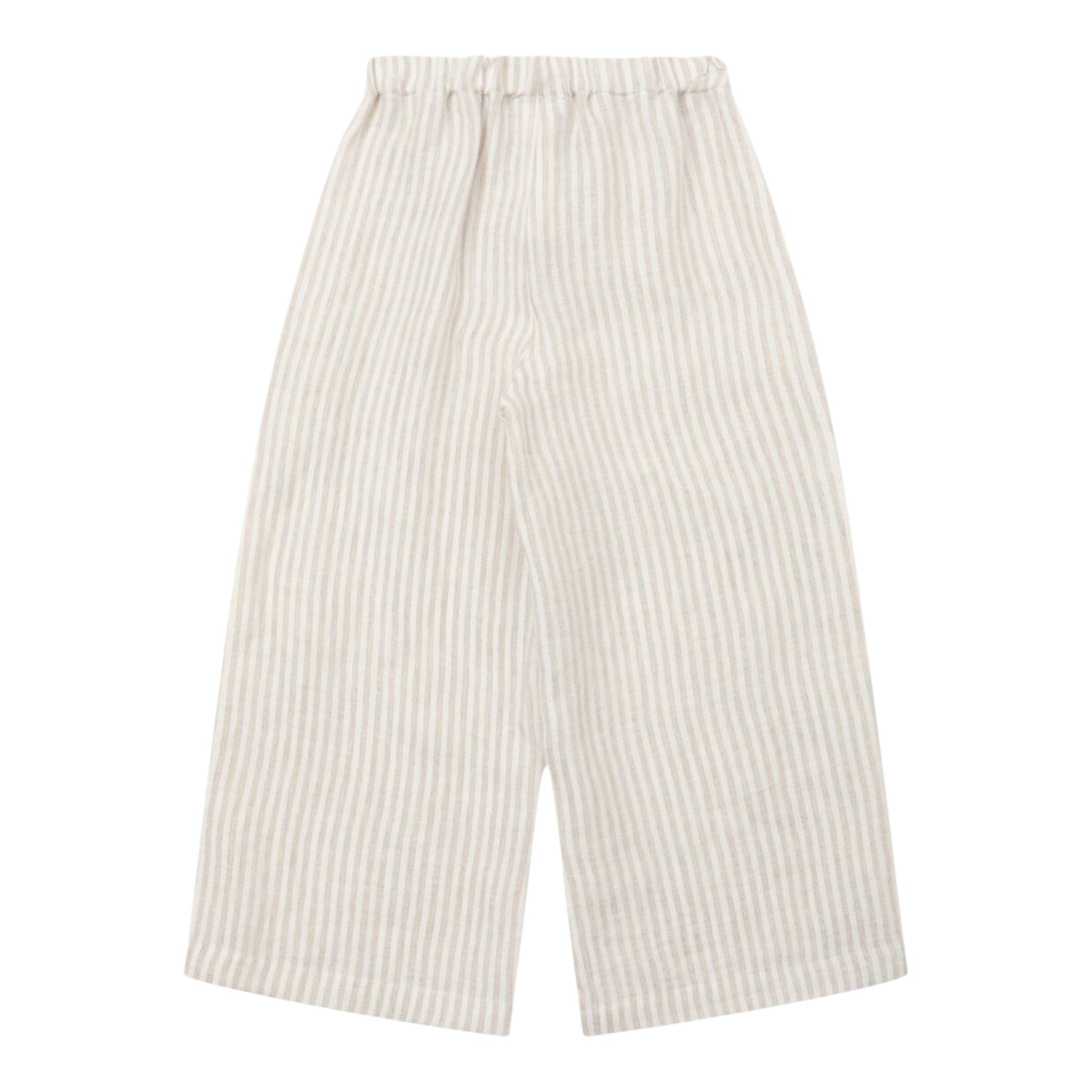 Il Gufo Pantalone Fantasia A Righe con Elastico In Vita per Neonato P25PL451L1018N BEIGE IL GUFO 