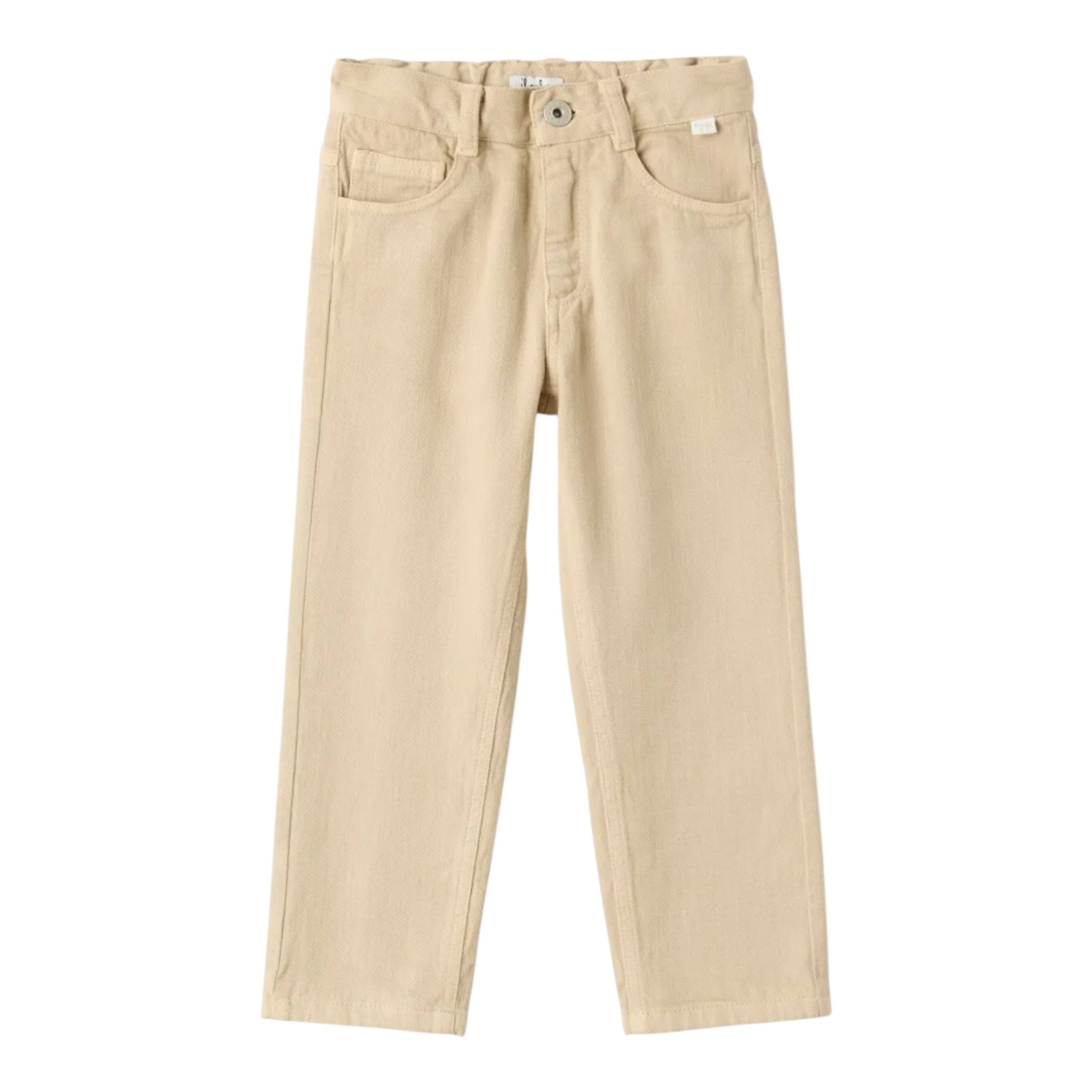 Il Gufo Pantalone Tinta Unita con Girovita Regolabile per Bambino P25PL455J0044 SABBIA IL GUFO 
