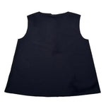Il Gufo Canotta Girocollo Tinta Unita per Bambina P25TC091N0074 BLU IL GUFO 