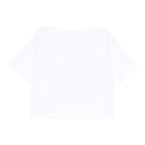 Il Gufo T-Shirt Girocollo Tinta Unita con Ricamo per Bambina P25TS473MF001 BIANCO IL GUFO 