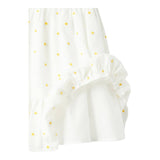 Il Gufo Set Abito-Coulotte Tinta Unita con Margherita per Neonata P25VA330C5053 BIANCO IL GUFO 