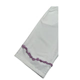 Ilfarobimbi Pantalone A Palazzo tinta unita Bianco per Bambina IFB400404 BIANCO ILFAROBIMBI 