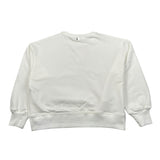 Imperial Felpa Chiusa Girocollo Tinta Unita con Stampa per Bambina LB11042G75 BIANCO IMPERIAL 