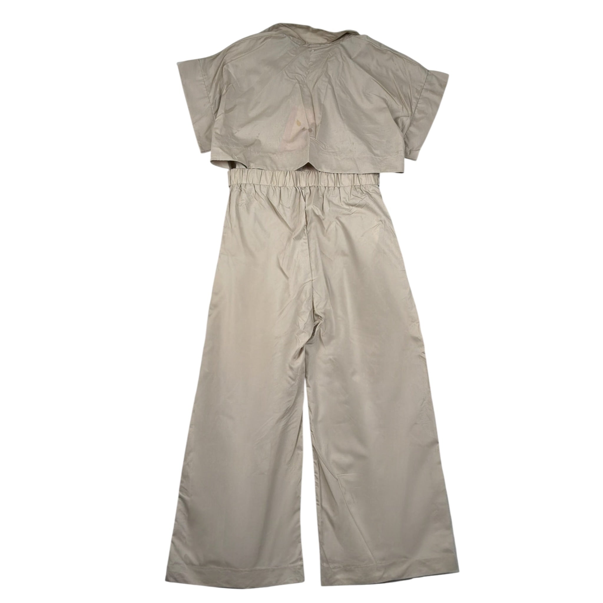 Imperial Tuta Intera Mezza Manica Tinta Unita per Bambina TC10270G75 BEIGE IMPERIAL 