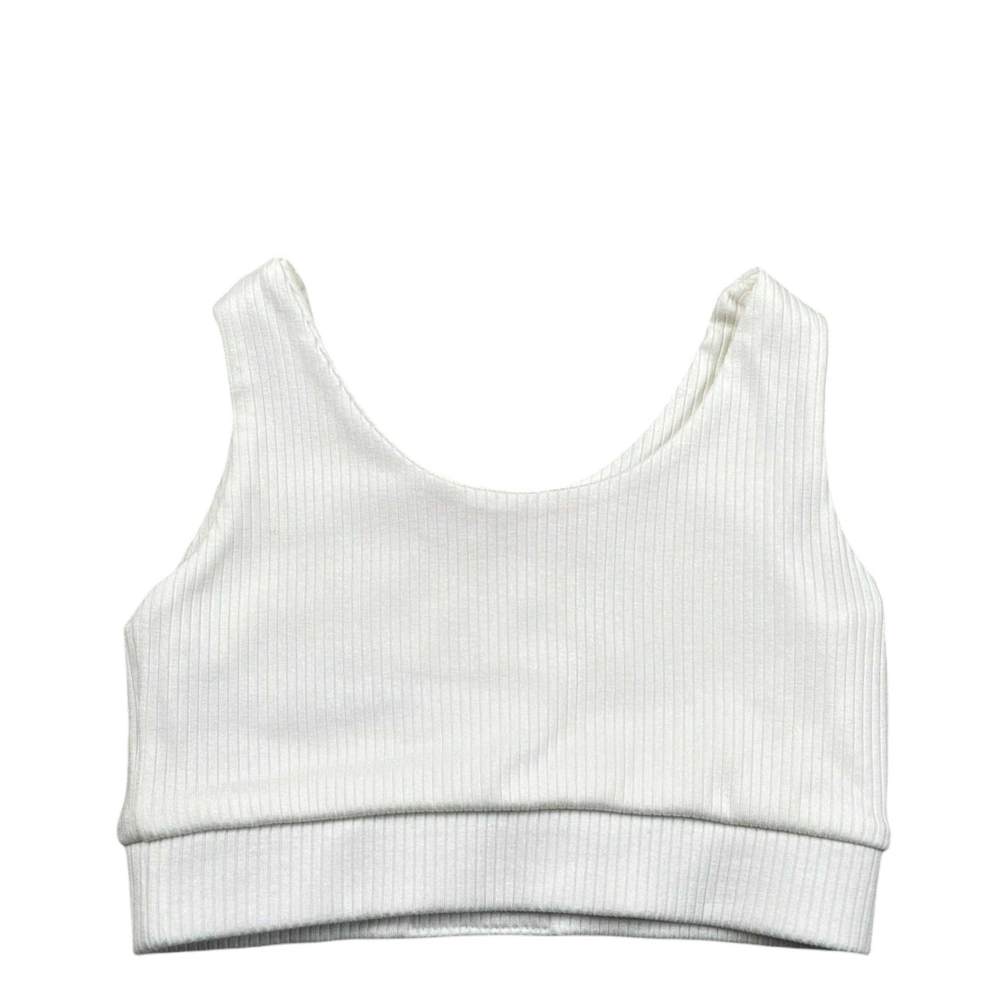 Imperial Kids Top Tinta Unita A Costine per Bambina M023070G75 BIANCO IMPERIAL KIDS 