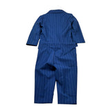 Isabel & Martinez Completo 4 Pezzi Giacca-Camicia-Pantalone-Papillions per Neonato IM25F213 BLU ISABEL & MARTINEZ 