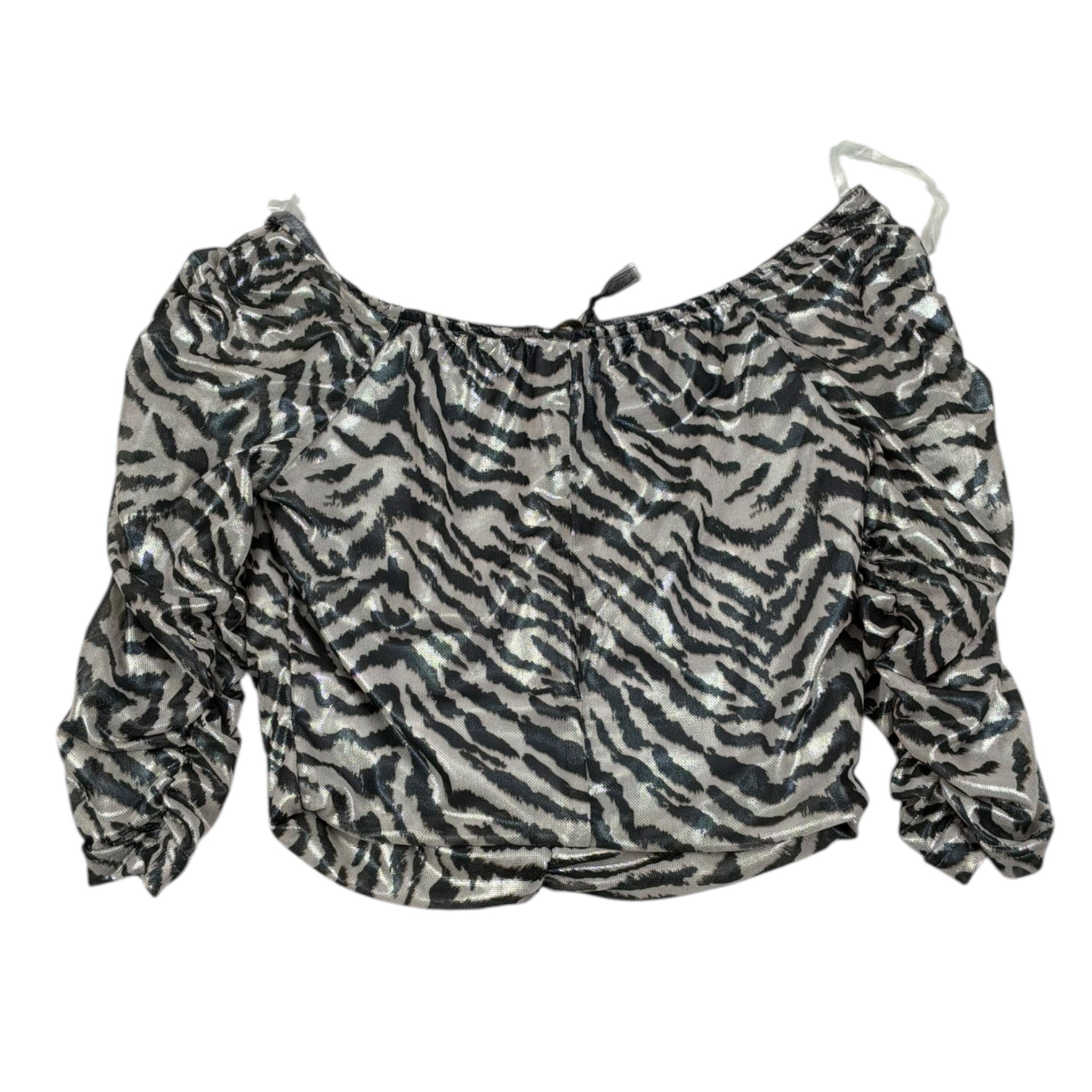 J'Aime' Camicia tinta unita con Stampa Beige per Bambina JG404625TP BEIGE J'AIME' 