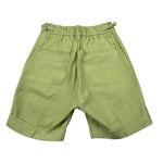 Jeckerson Bermuda Tinta Unita con Elastico In Vita per Bambino J3873 VERDE JECKERSON 