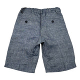 Jeckerson Bermuda Tinta Unita con Elastico In Vita per Bambino J3914 BLU JECKERSON 