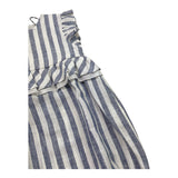 J.O. Milano Pagliaccetto Bicolore con Fantasia A Righe per Neonata 171B4 BIANCO/BLU J.O. MILANO 