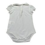 J.O. Milano Body Mezza Manica tinta unita Panna per Neonata 571X1 PANNA J.O. MILANO 