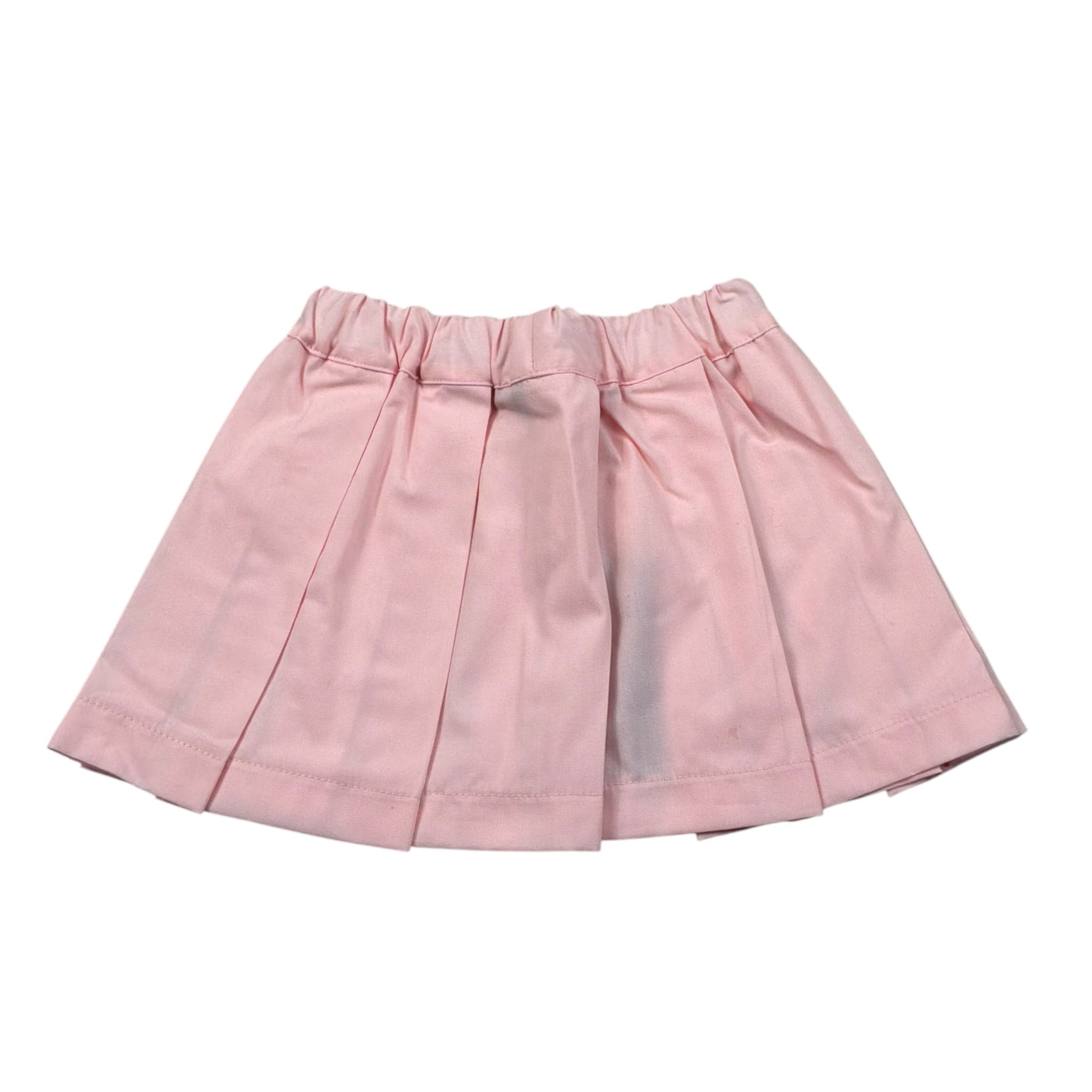 J.O. Milano Gonna tinta unita con Elastico In Vita Rosa per Neonata 572F1X ROSA J.O. MILANO 
