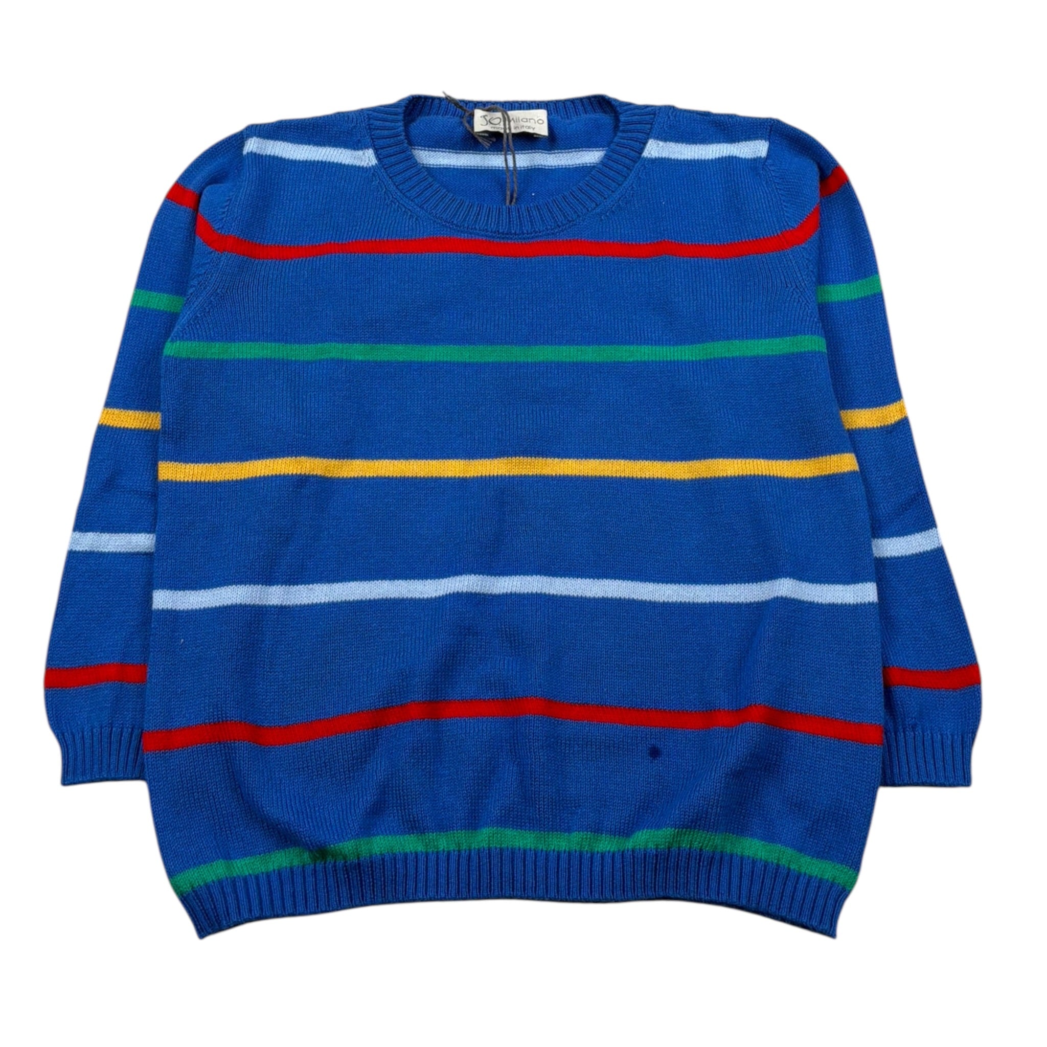 J.O. Milano Maglia Girocollo tinta unita Blu per Neonato 573D1 BLU J.O. MILANO 