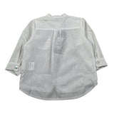 J.O. Milano Camicia Manica Lunga tinta unita Collo Coreano Bianco per Neonato 5768N BIANCO J.O. MILANO 