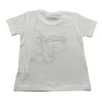 J.O. Milano T-Shirt Girocollo tinta unita con Stampa Panna per Neonato 576B3 PANNA J.O. MILANO 