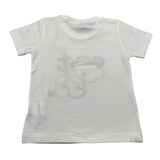 J.O. Milano T-Shirt Girocollo tinta unita con Stampa Panna per Neonato 576B3 PANNA J.O. MILANO 
