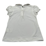 J.O. Milano T-Shirt tinta unita con Colletto Bianco per Neonata 576G3 BIANCO J.O. MILANO 