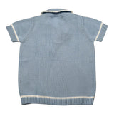 J.O. Milano Polo Mezza Manica Tinta Unita per Neonato 576Z6 AZZURRO J.O. MILANO 