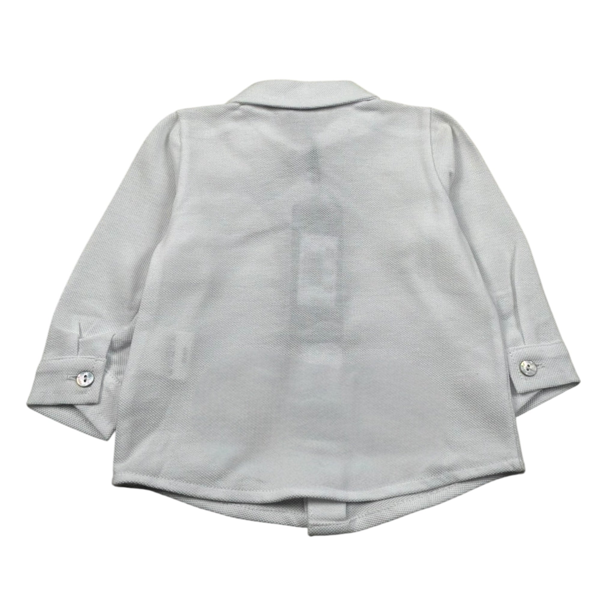 J.O. Milano Camicia Manica Lunga tinta unita Bianco per Neonato 576Z7 BIANCO J.O. MILANO 